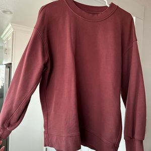 Lululemon oversized crewneck sweatshirt